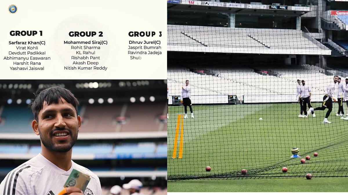 Team India Engages In Fun Fielding Session Ahead Of Boxing Day Test ...