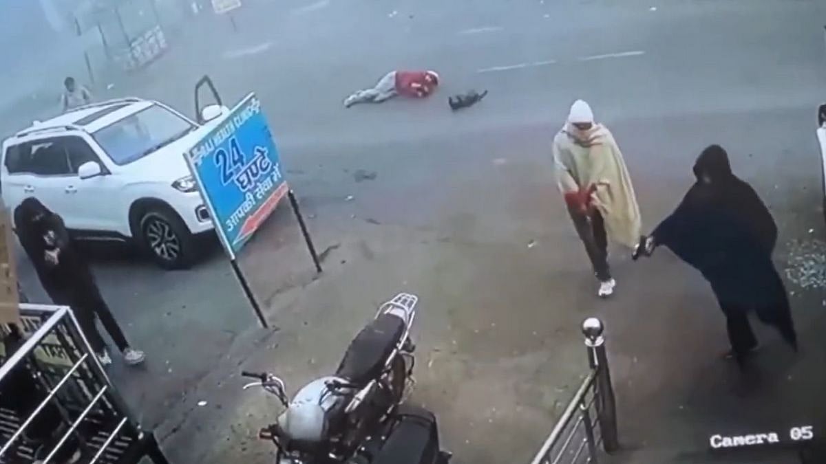 Video: Masked Men Open Fire At 3 Youths Outside Gym In Haryana’s ...