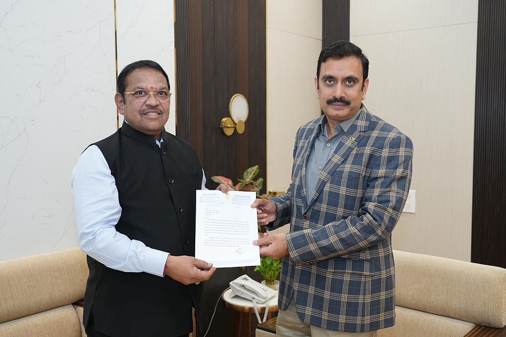 Shiv Sena MP Shrirang Barne Accuses Pimpri-Chinchwad Police Of Ignoring Citizen Complaints; BJP MLC Amit Gorkhe Reacts | X/@MPShrirangBarne