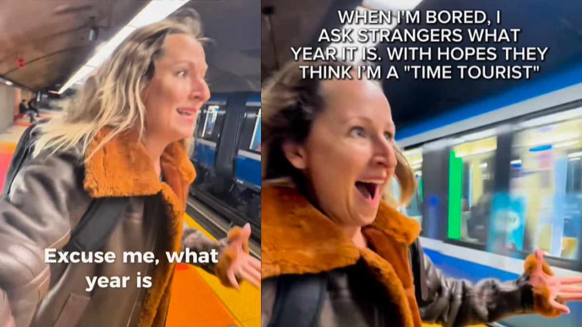 Instagram Influencer's Time Tourist Pranks Go Viral; Netizens Can't Stop Laughing With Her Public Stunt