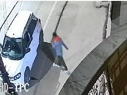 Miscreants fled after looting the ATM Machine; captured on CCTV