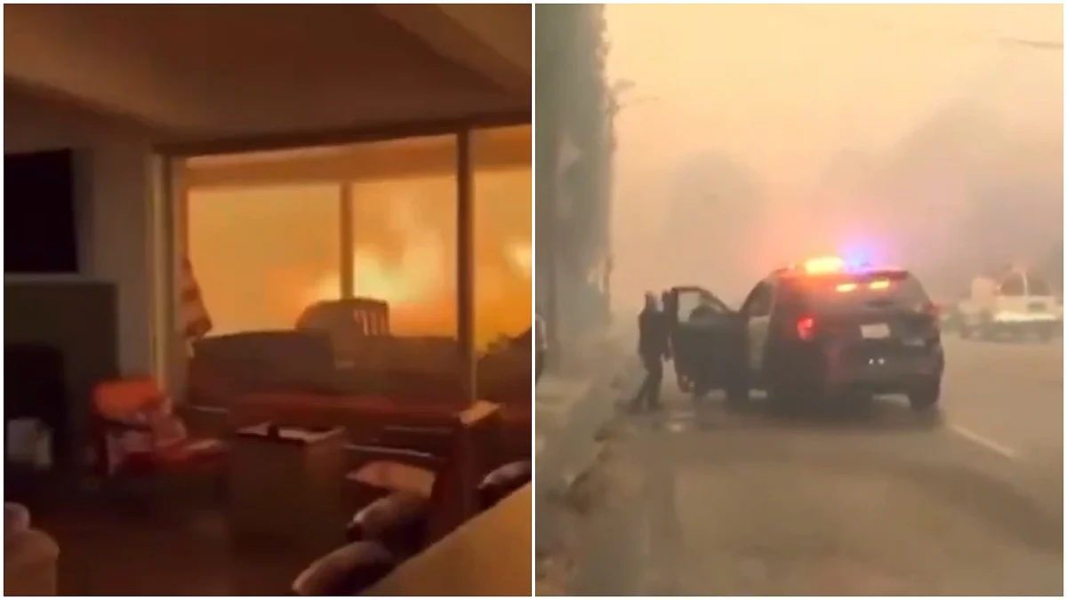 Los Angeles Wildfire 30,000 People Under Evacuation Orders, State of