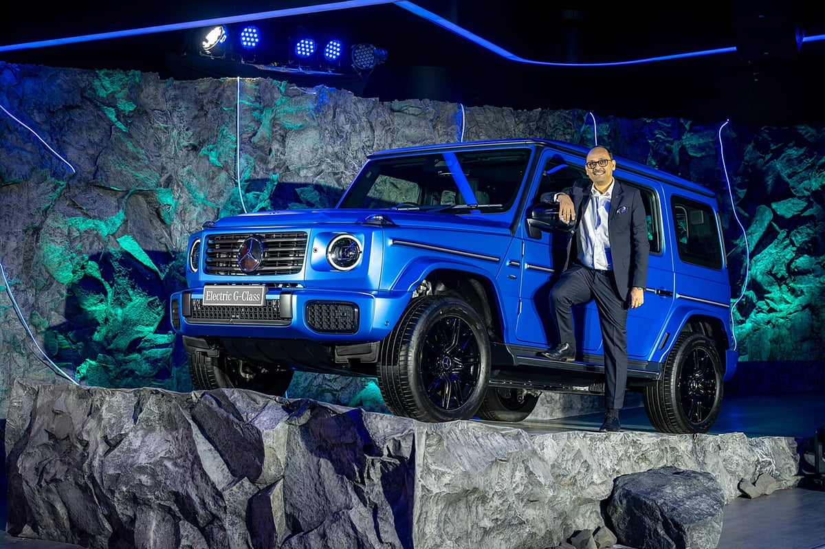 Mercedes-Benz G580 with EQ technology