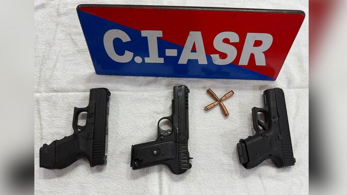 Punjab Police arrests one and seizes three sophisticated pistols, busting a Pakistan-backed weapon smuggling racket | X