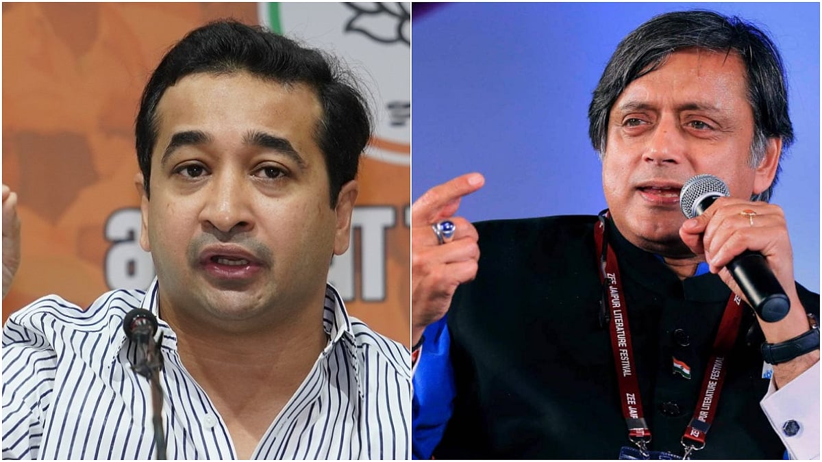 'Quite shocking': Shashi Tharoor On Maharashtra Minister Nitesh Rane's EVM Remarks