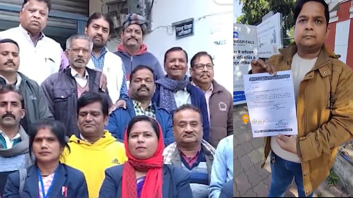 Private School Operators’ Protest March To Madhya Pradesh CM House Stalled