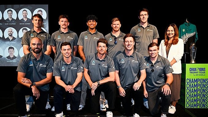 ICC Champions Trophy 2025: New Zealand Announces 15-Member Squad; Mitchell Santner Named Captain