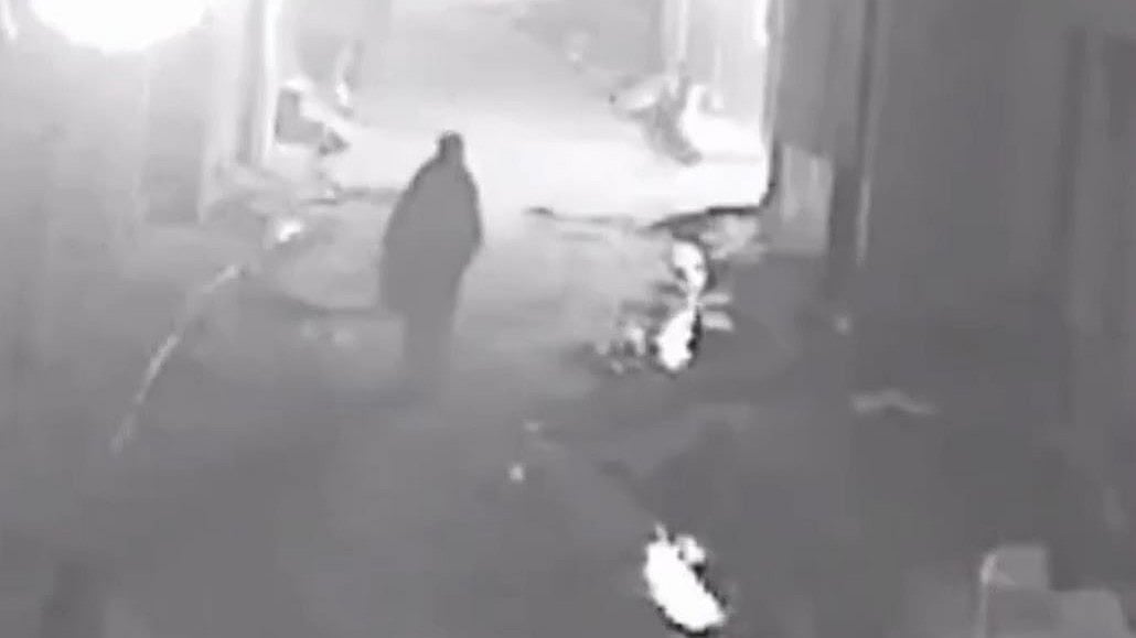On Camera: Woman Sets Neighbour’s Door On Fire Late At Night In UP's Muzaffarnagar