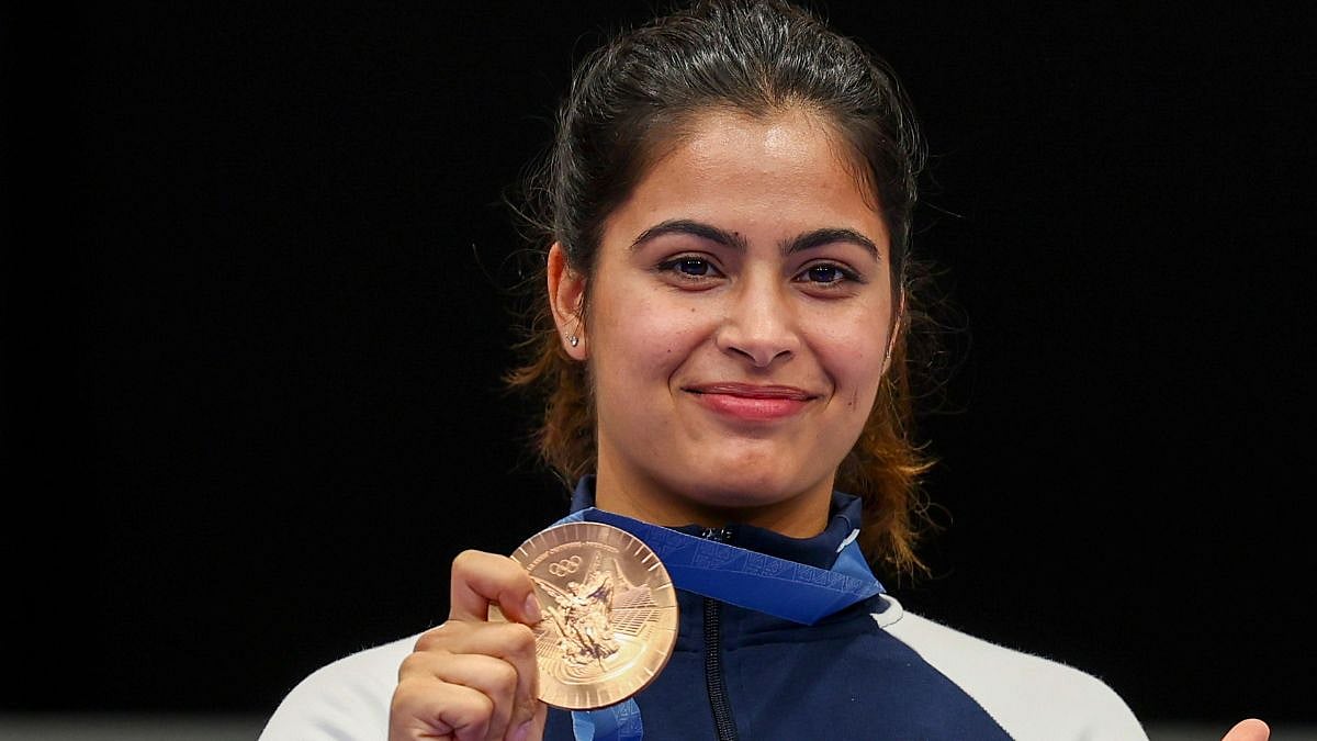 Manu Bhaker | Pic Credit: Twitter