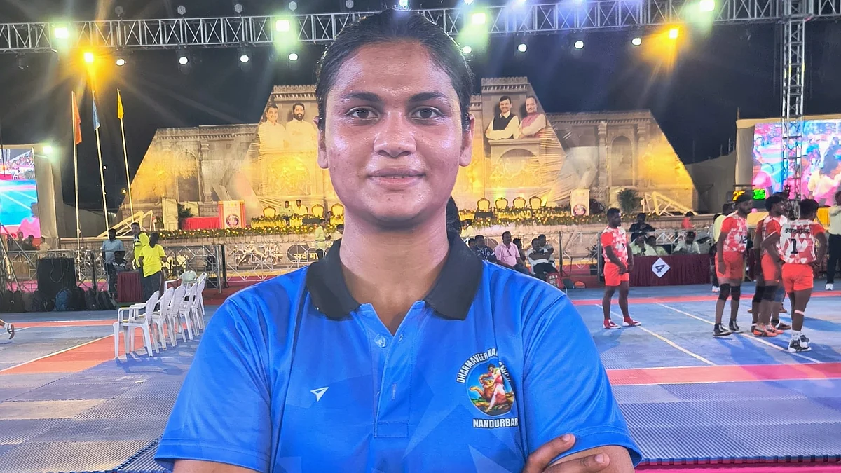 Samruddhi Shankar Kolekar of Nandurbar was the women's player of the match.
