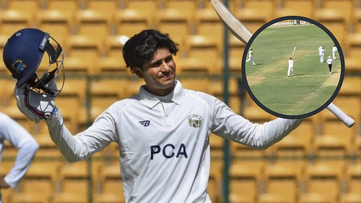 Shubman Gill Throws Bat In Frustration After Being Controversially Given Out During Punjab Vs Karnataka Ranji Trophy Match; Video