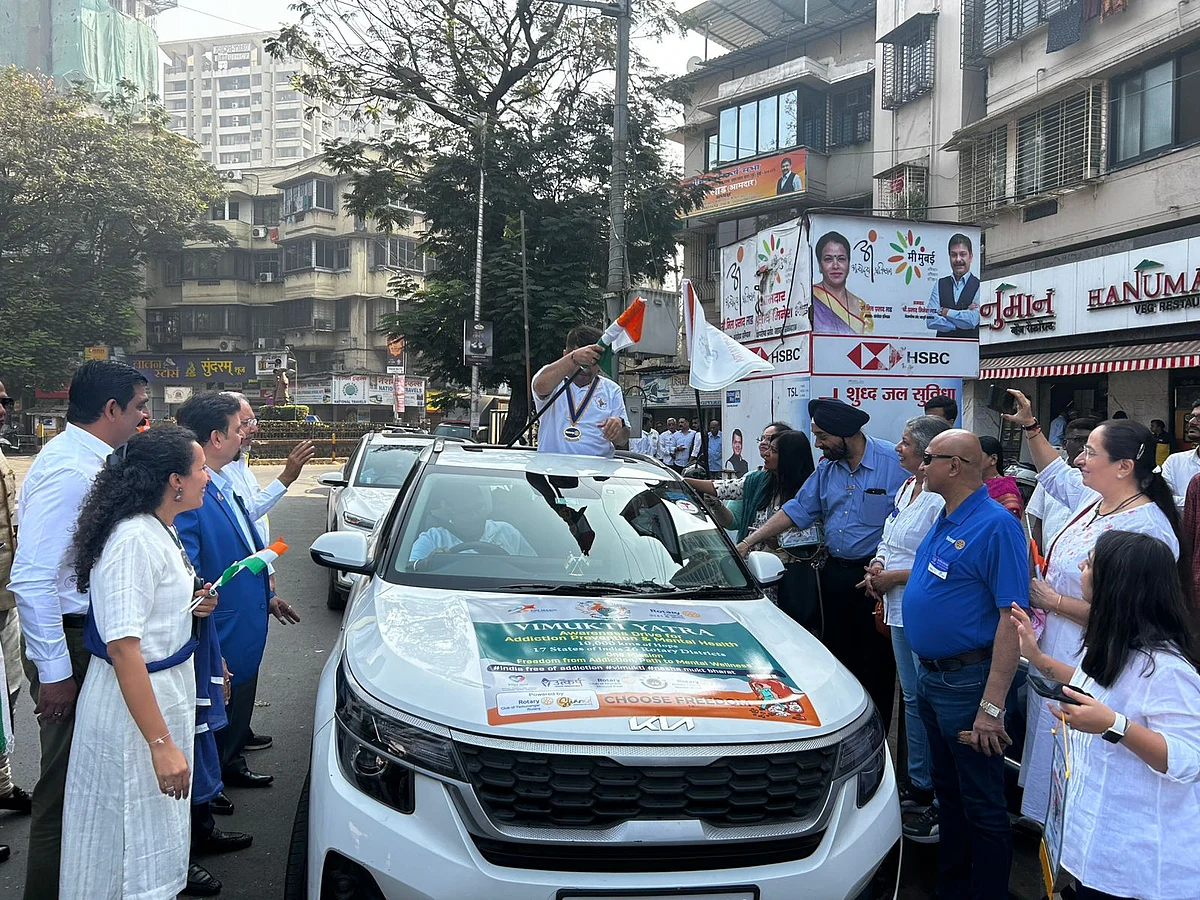 Rotary Clubs launch the ‘Vimukti Yatra’ pan-India car tour to raise awareness on addiction prevention and mental health, covering 10,000 km across 17 states