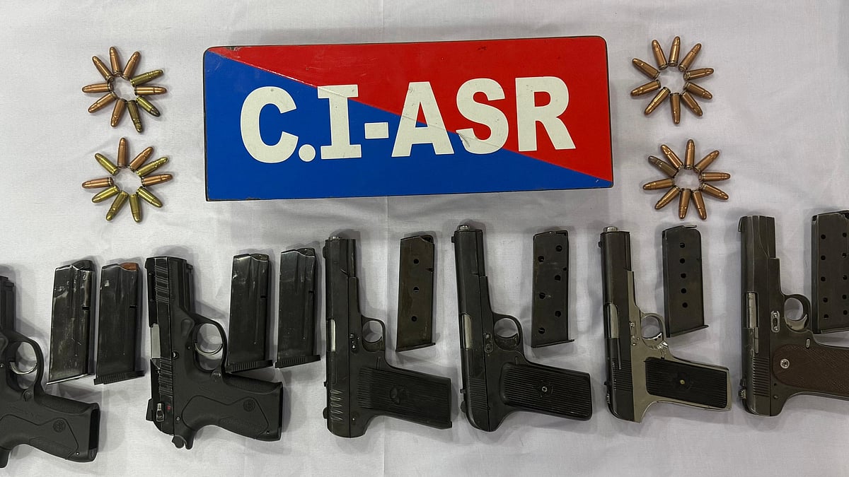 Punjab Police Arrest Six Members Of Kaushal Gang, Seize Six Foreign-Made Pistols And 40 Rounds