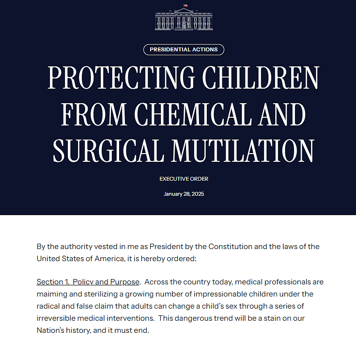 Protecting Children From Chemical And Surgical Mutilation