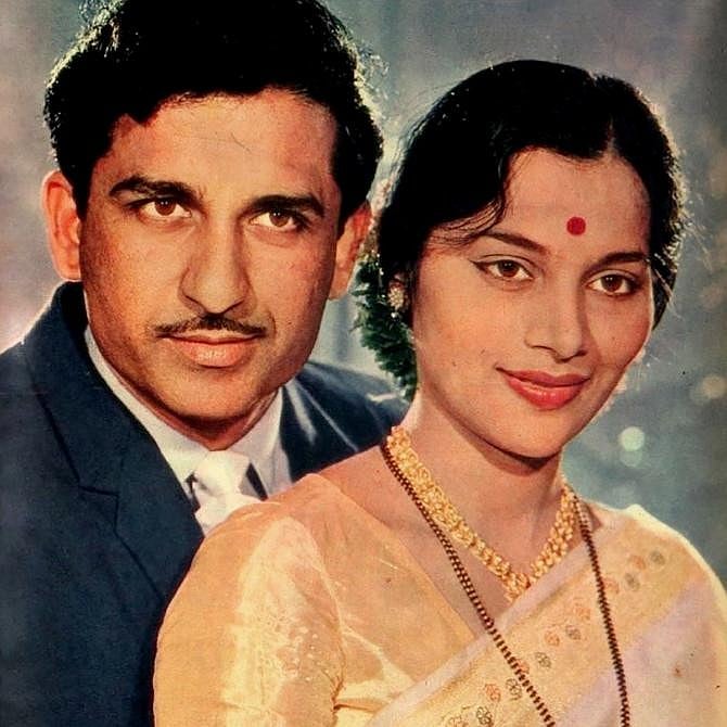 Ramesh Deo with wife Seema Deo (Anjikya Deo Instagram)