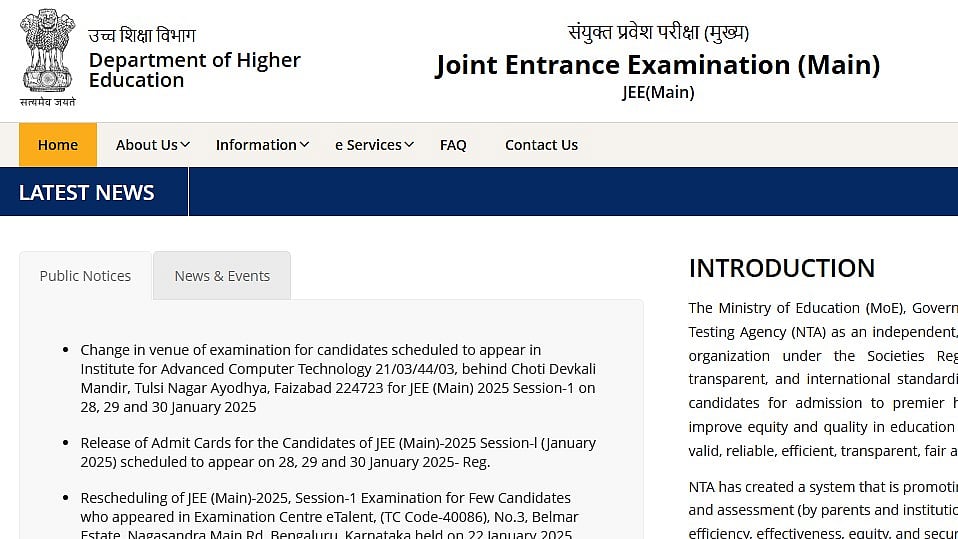 JEE Main 2025 Session 2 Registration Opens Today: Apply By February 24 ...