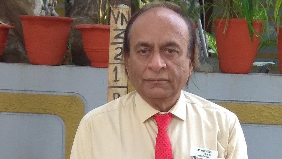 Dr Sharad Pandit, former regional director, health | FP Photo