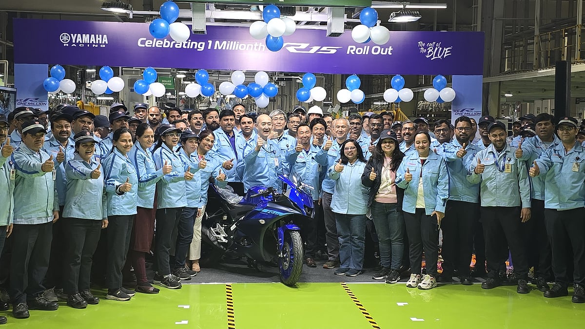 Yamaha R15 Production Milestone