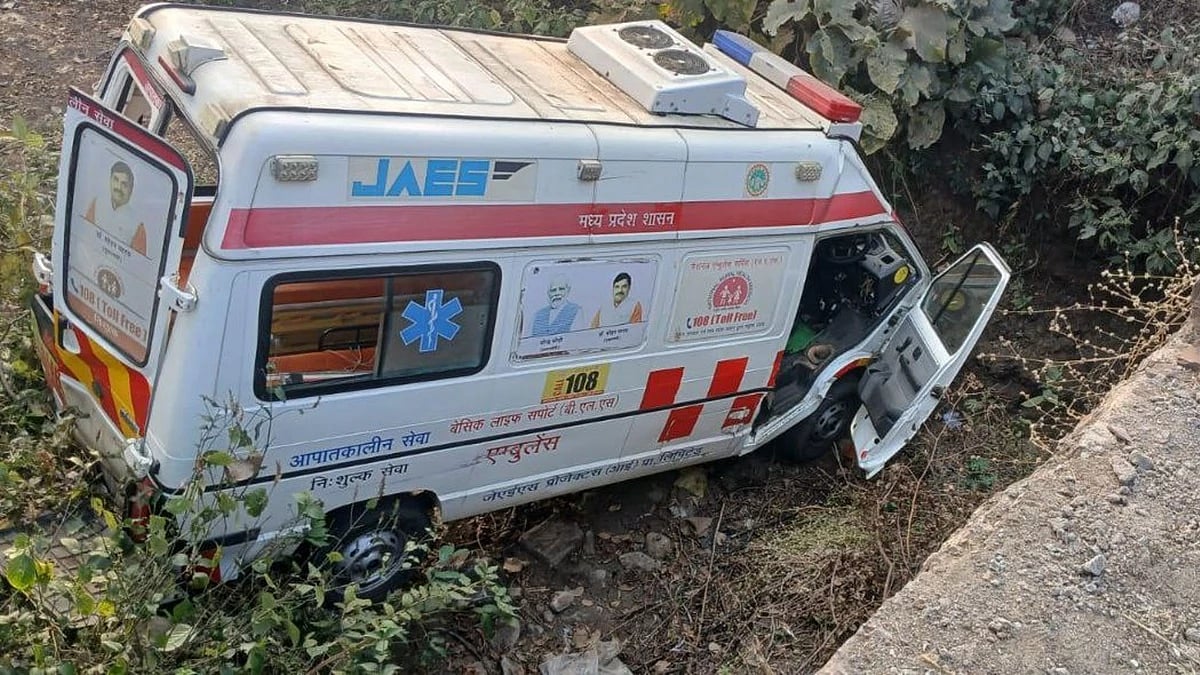 Husband-Wife Dies After Ambulance Rolls Over And Falls In Ditch On Way ...