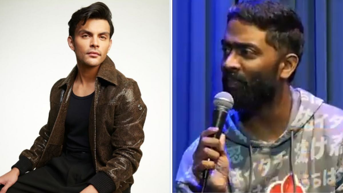 Veer Pahariya (L)) & Comedian Pranit More (R) | File Pic & X @boludya