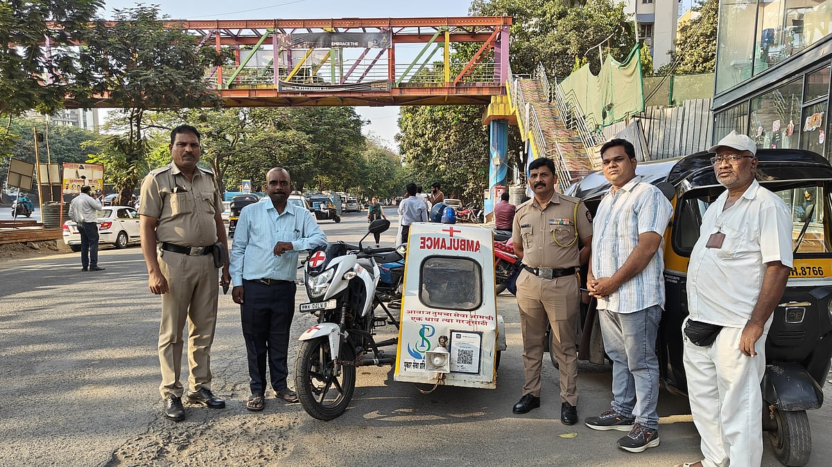 Thane: NGO Launches Free Mini Bike Ambulance To Aid Homeless And Ailing Beggars