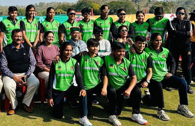 Madhya Pradesh Women T-20 Cricket Premier League Begins; Kshipra Vikings, Narmada Falcons Win Matches | FP Photo