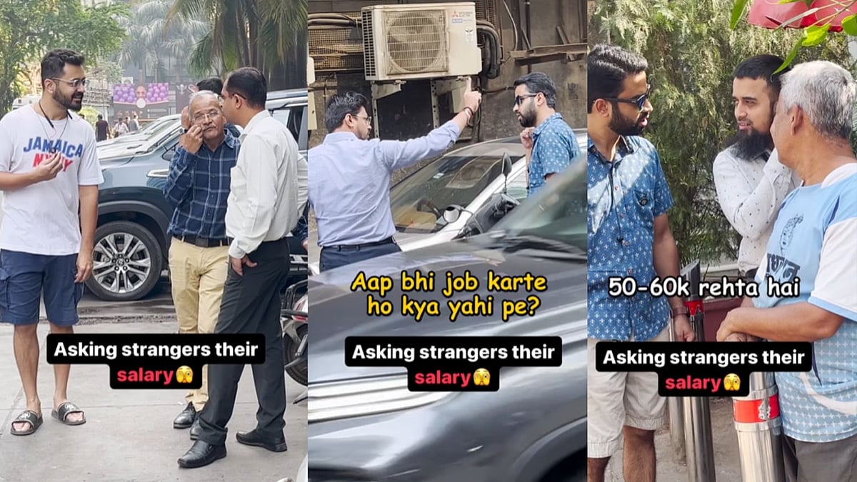 Influencers Roam On Streets Asking Strangers Their Salary, Record Reactions In Viral Video