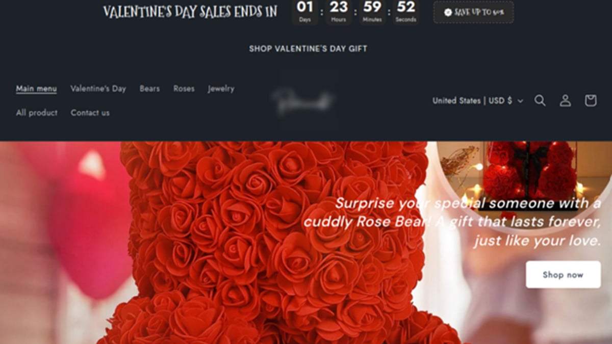 V-day scams