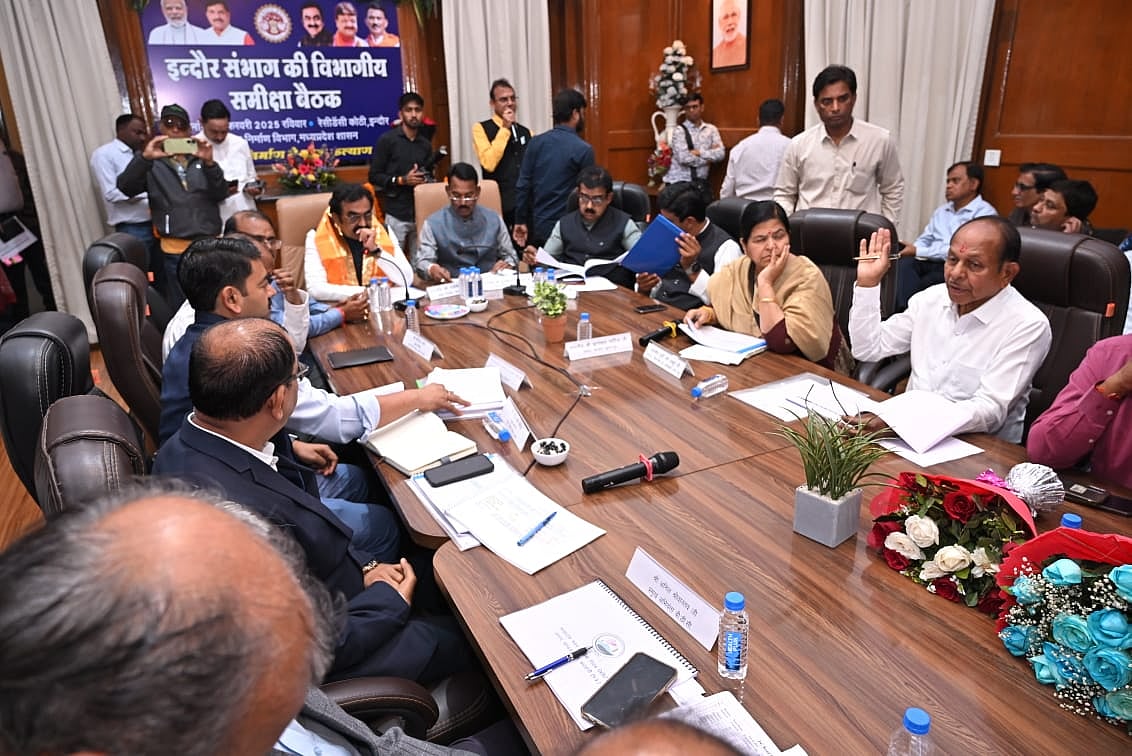 Indore’s Infra Boom Takes Centre Stage As State PWD Minister Rakesh Singh Reviews Key Projects