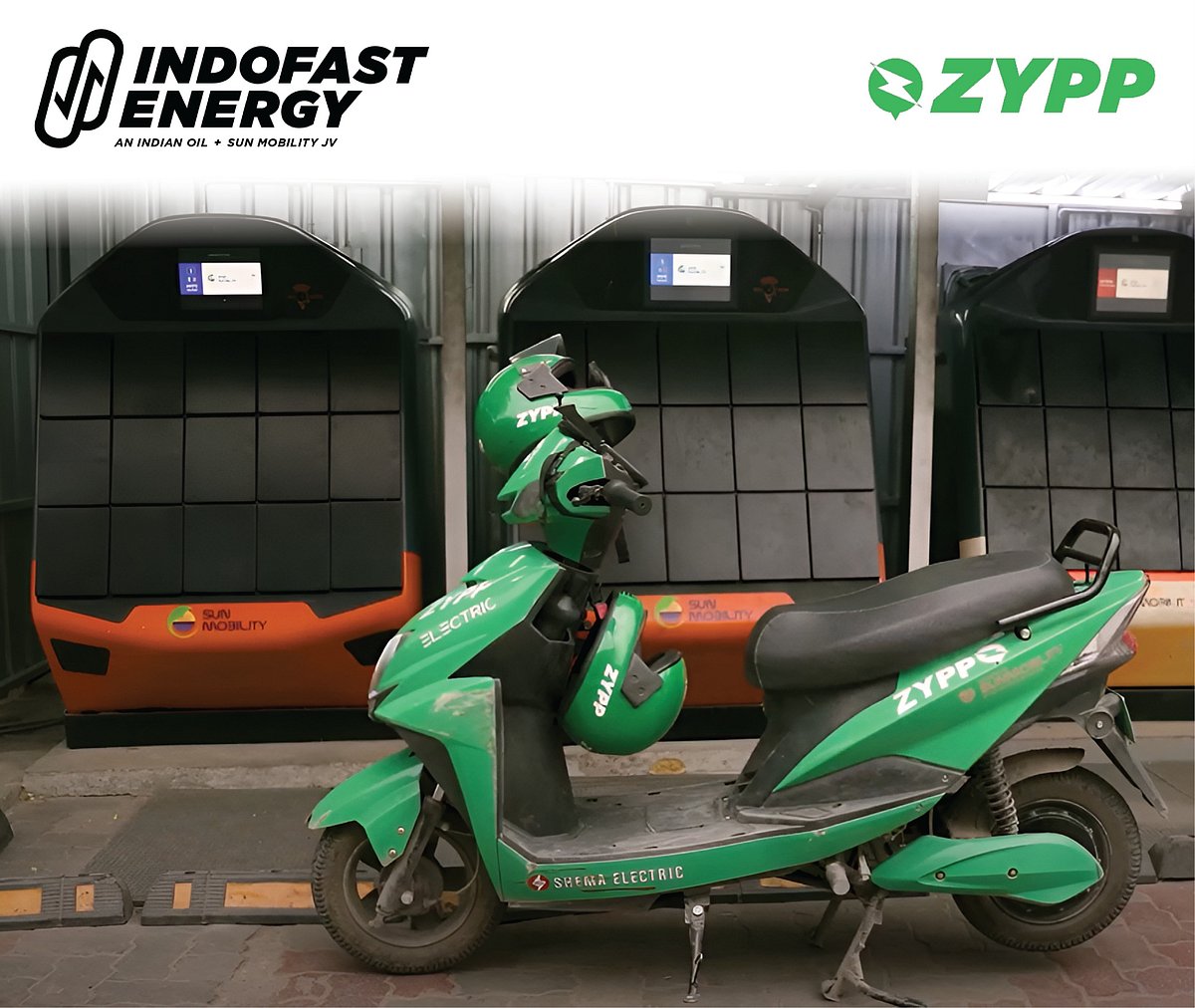 Zypp Electric Expands Fleet with 1 Lakh EVs, Partners with Indofast Energy