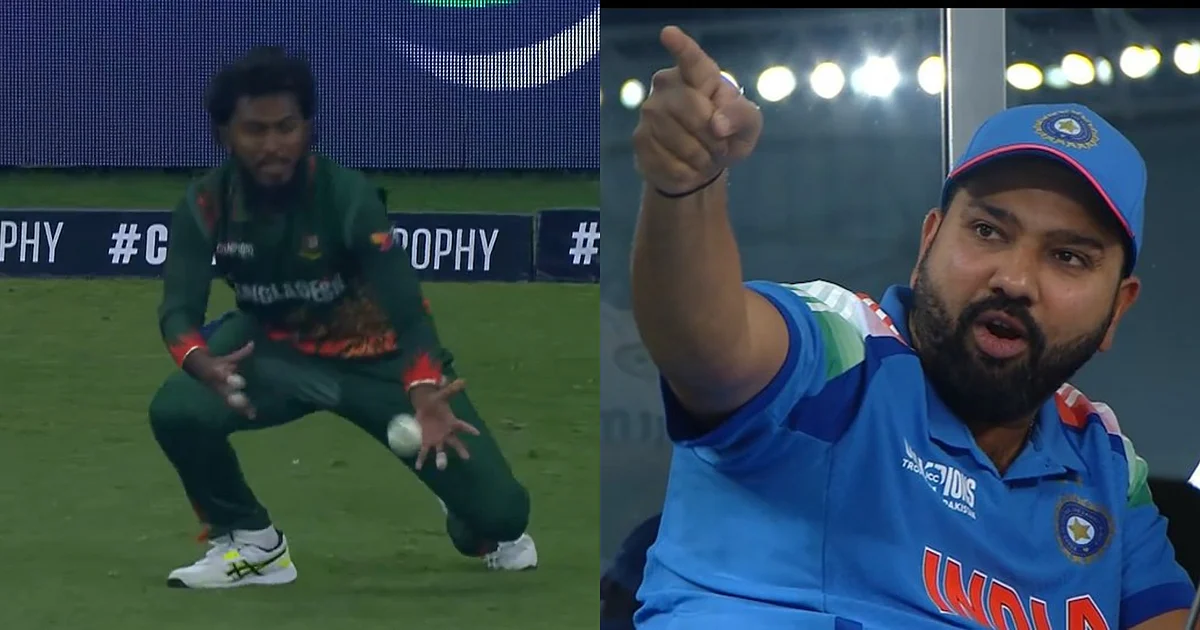 Jaker Ali and Rohit Sharma. | (Credits: X)