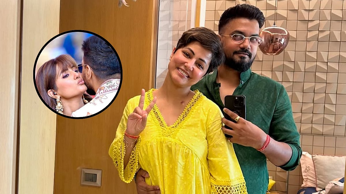 Hina Khan / Rocky Jaiswal (Instagram)