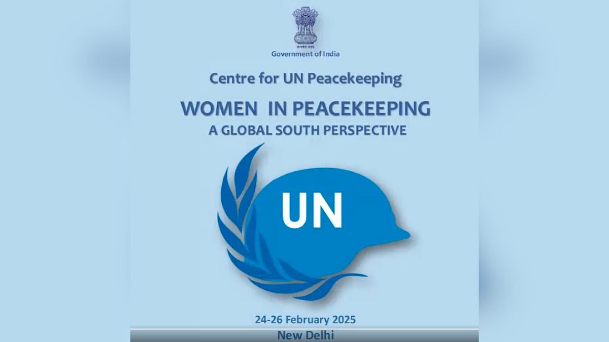 The first-ever Conference for Women Peacekeepers on the theme Women in Peacekeeping: A Global South Perspective will take place in New Delhi from February 24-25. | X @MEAIndia