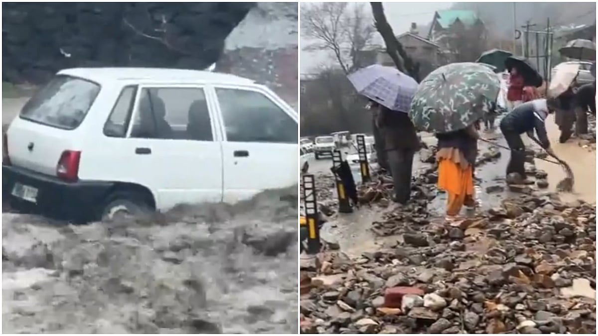 Himachal Pradesh Rains: Landslides, Flash Floods Triggered By Heavy Showers Disrupt Normal Life; Several Vehicles Washed Away In Kullu (VIDEOS) 