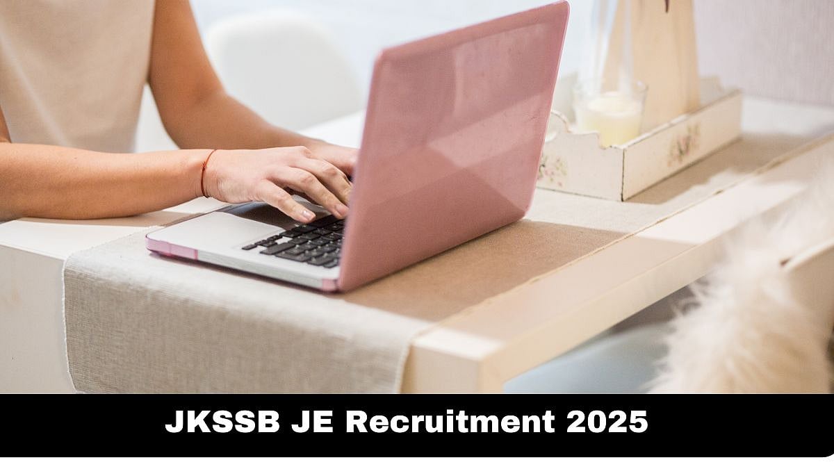 JKSSB JE Recruitment 2025 | jkssb.nic.in