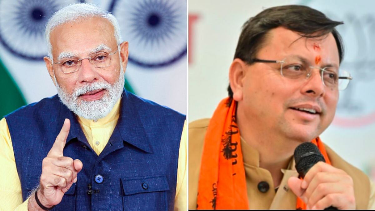 PM Modi Speaks To Uttarakhand CM Pushkar Singh Dhami, Assures Support For Chamoli Avalanche Rescue