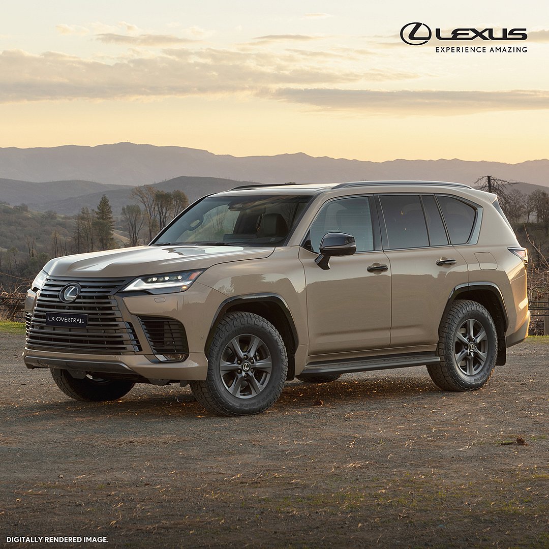 Lexus LX 500d - Overtrail