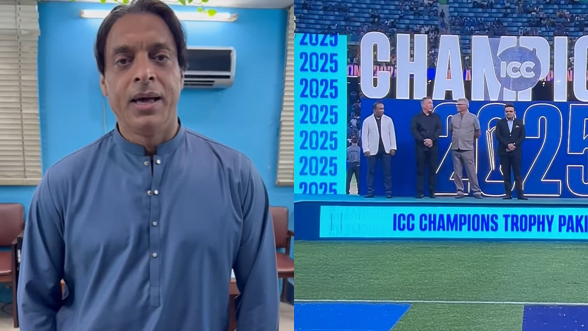 'Yeh Baat Samajh Ke Bahar Hai': Shoaib Akhtar Questions Absence Of PCB  Officials During ICC Champions Trophy Presentation; Video