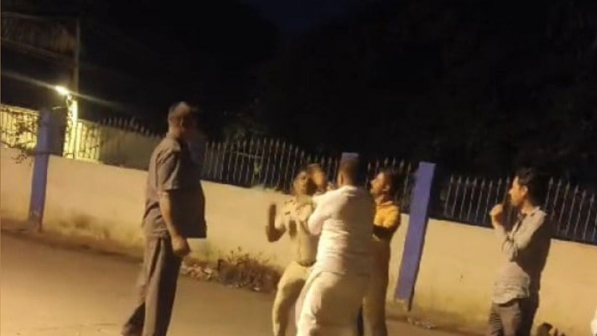 VIDEO: Karnataka BJP Leader & Cop Slap Each Other After Argument; Party Alleges Police Brutality, Demands Suspension