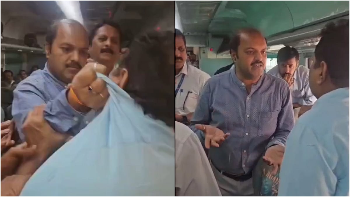 VIDEO: Western Railway Chief Vigilance Inspector Allegedly Manhandled, Slapped By Pass Holder On Panchavati Express, Complaint Filed
