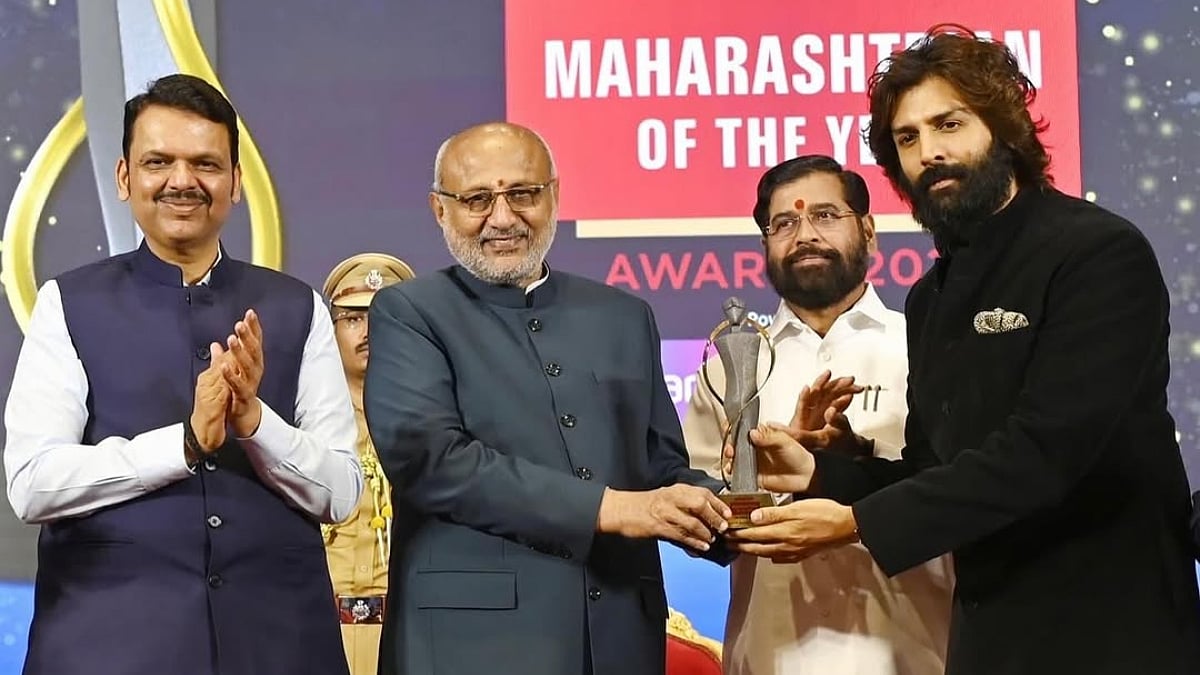 'From Son Of Gwalior To Maharashtrian Of The Year': Kartik Aaryan Wins One More Award, Calls Mumbai 'Heart Of Cinema'