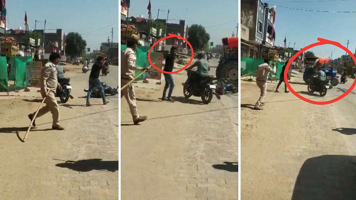 MP Shocker! Sand Mafia Attack Members Attack Forest Team, Flees With Seized Tractor In Morena | FP Photo