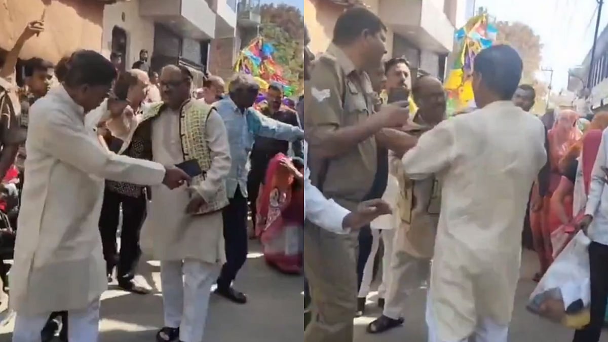 WATCH: BJP Leaders Embroil In Physical Altercation During Funeral Procession In Agra
