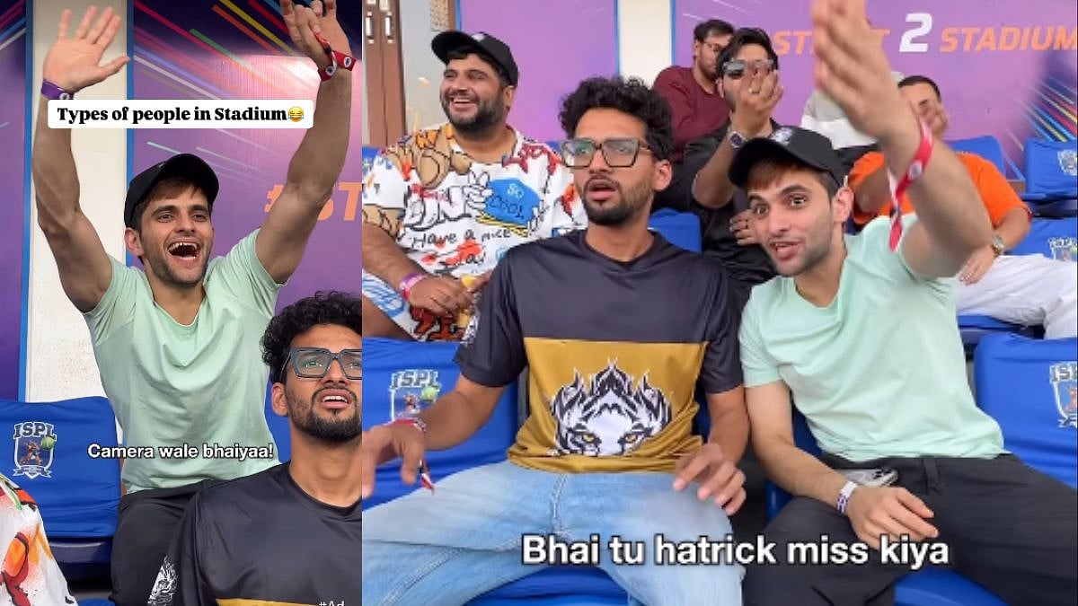 Types Of People At Stadium | Funcho on Instagram