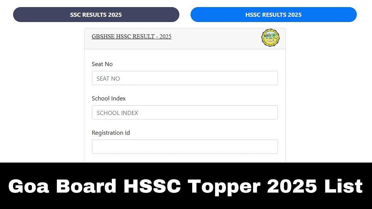 Goa Board HSSC Topper 2025 List | Official Website (results.gbshsegoa.net)