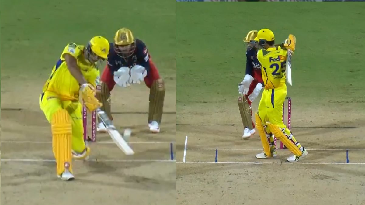 IPL 2025: Shivam Dube Unleashes Fury By Smashing Consecutive Boundaries Against Suyash Sharma During CSK Vs RCB Clash; Video