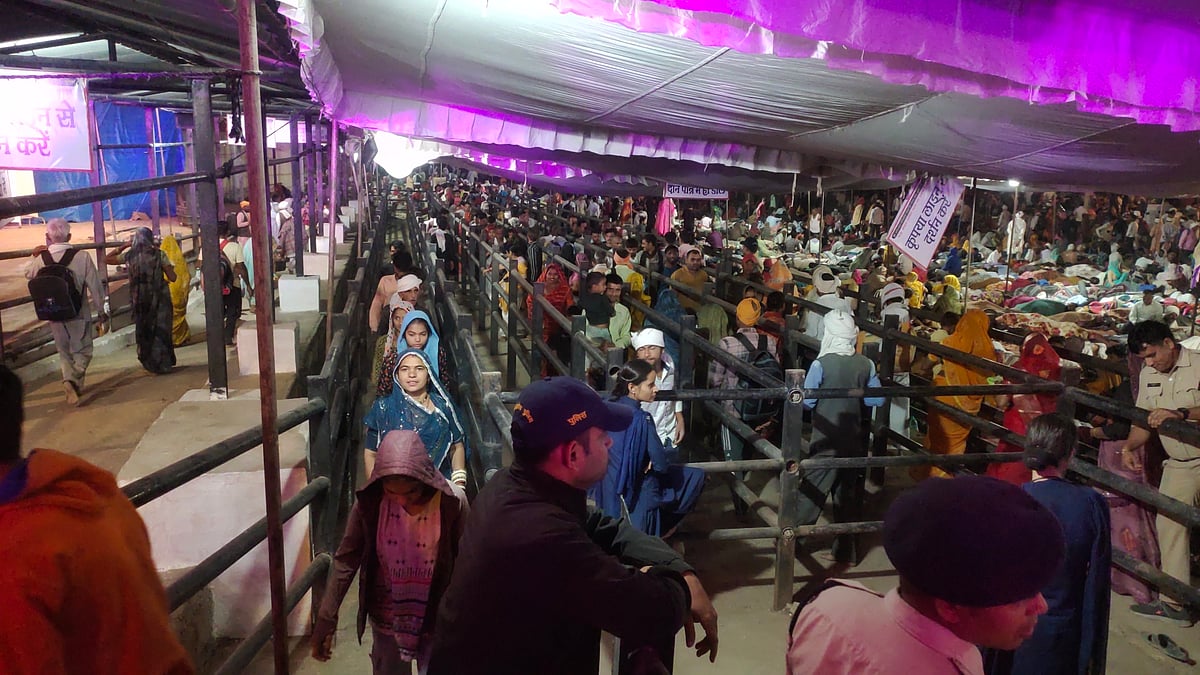 Madhya Pradesh: Lakhs Of Devotees Seek Blessings Of Lord Shani In Morena
