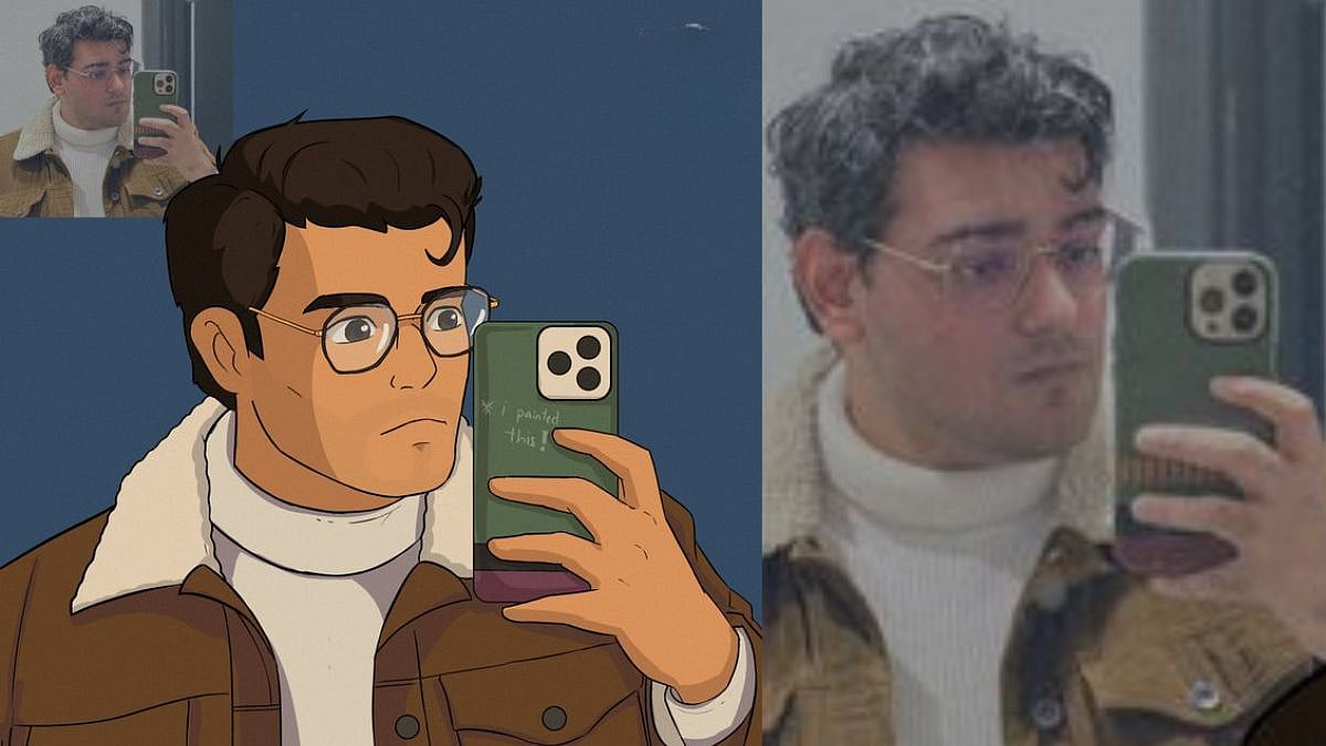 Ghibli-Style Picture With Pencil On Photoshop | Kunal Chopra on X