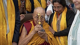 Dalai Lama Presented With Gold Mercury Award For Lifelong Commitment To Peace, Education & Human Rights