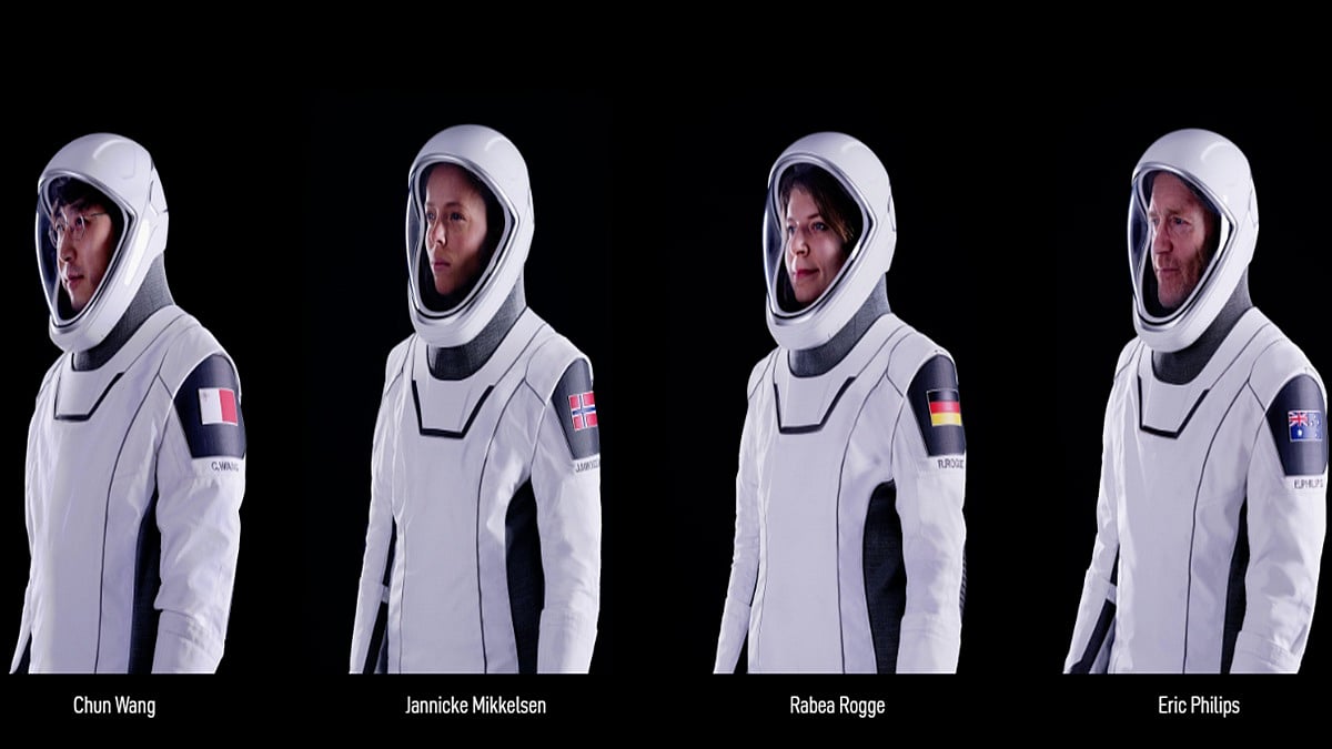 4 Private Astronauts Of The Mission
